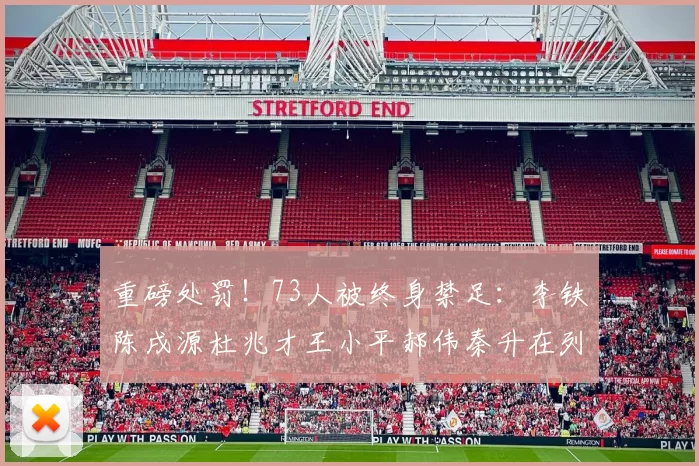 重磅处罚!73人被终身禁足:李铁陈戌源杜兆才王小平郝伟秦升在列